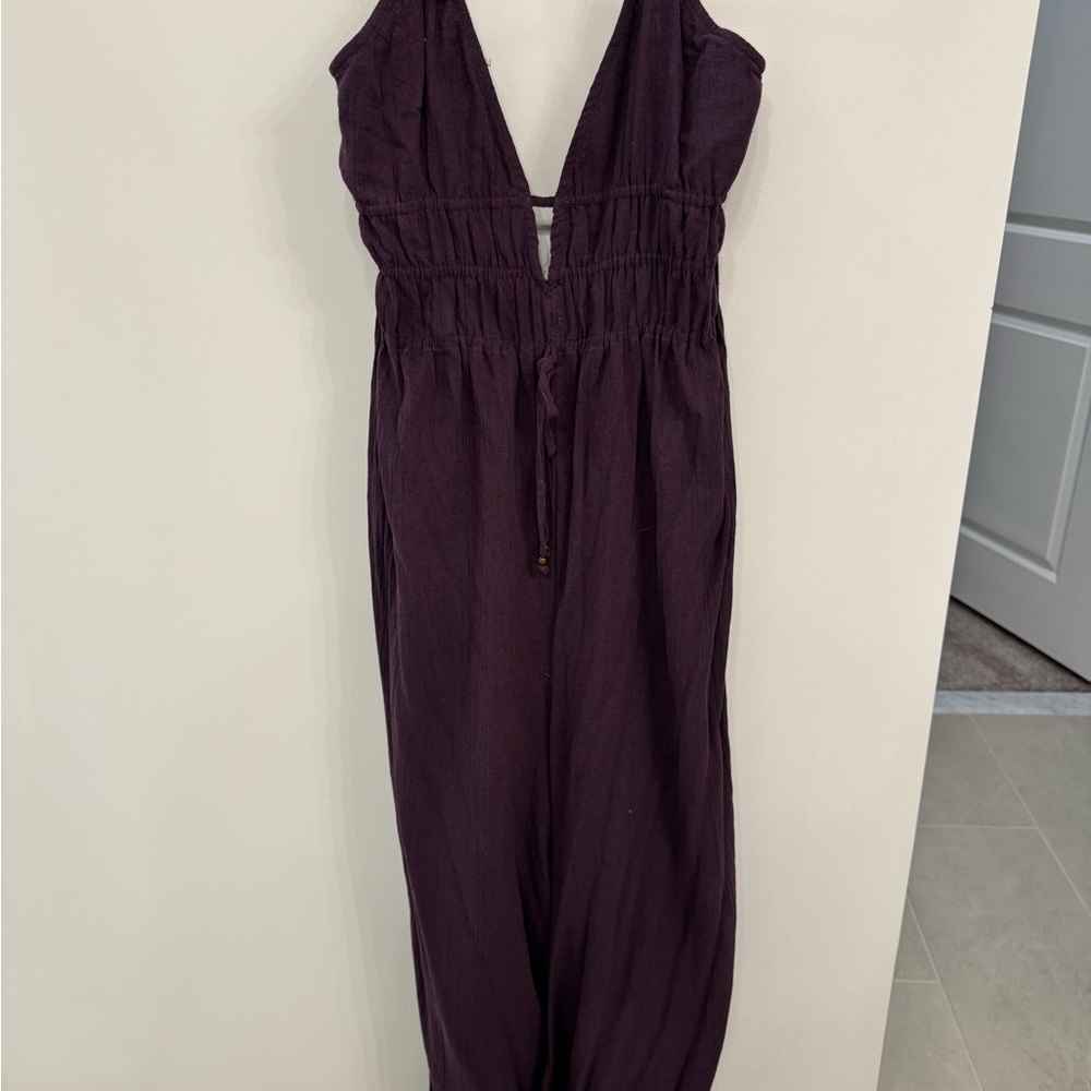 Elegant Purple Jumpsuit